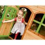 Voir la diapositive 5 : PRAGMA Cabane de jardin pour enfant - Bois - H1.74m - Julia