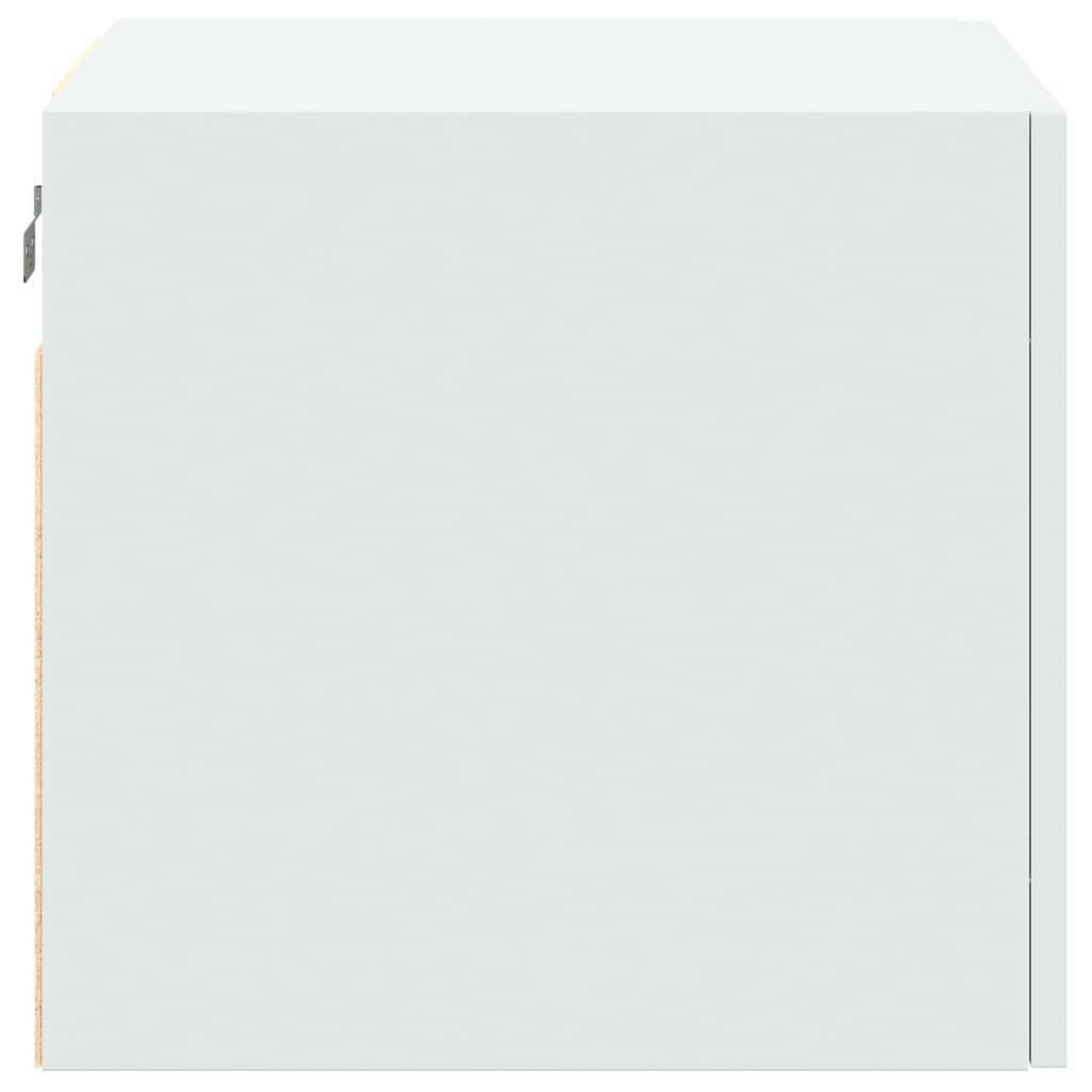 Voir la diapositive 5 : VIDAXL Armoire murale blanc 50x42,5x40 cm bois d'ingenierie