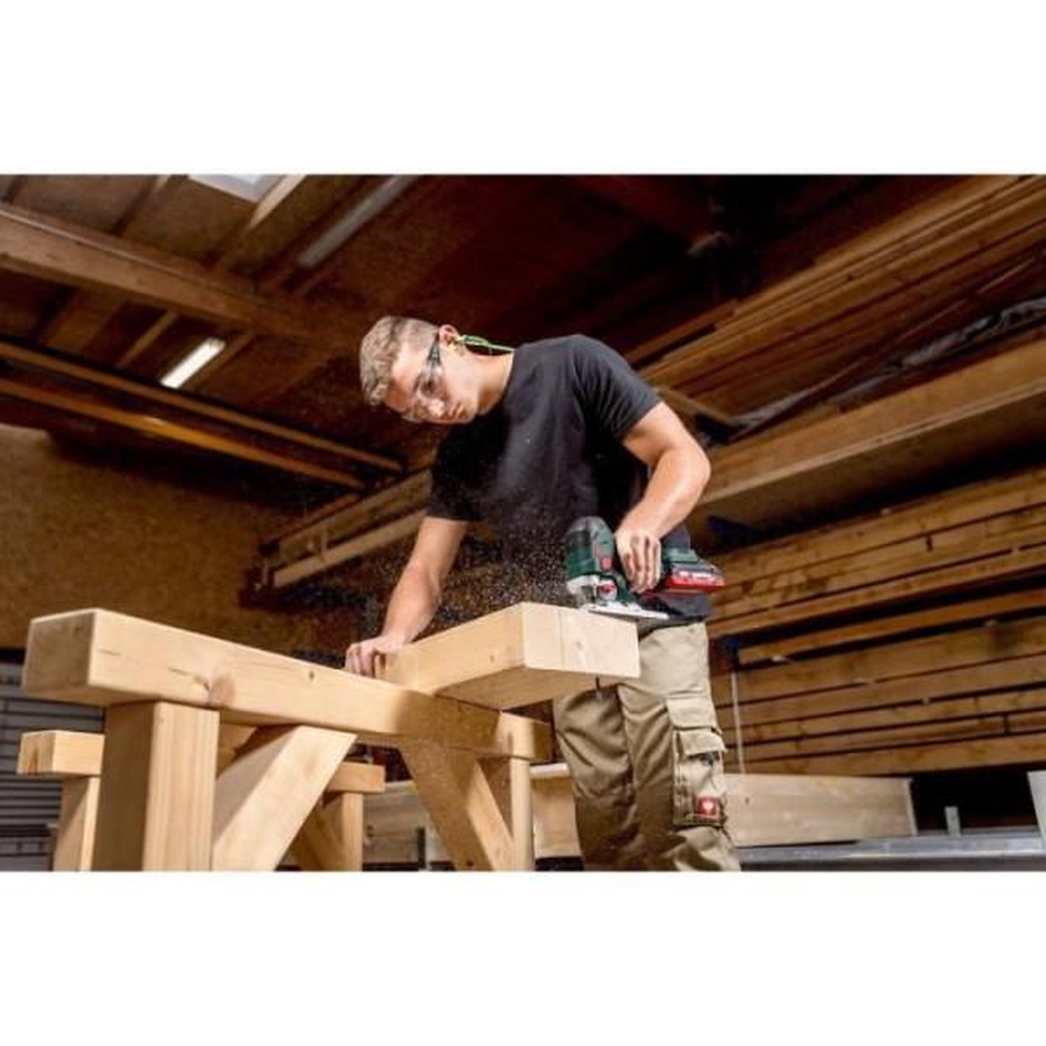 Voir la diapositive 4 : METABO Scie sauteuse sans fil - METABO - STA 18 LTX 150 BL - 18 V - MetaBOX 145 L