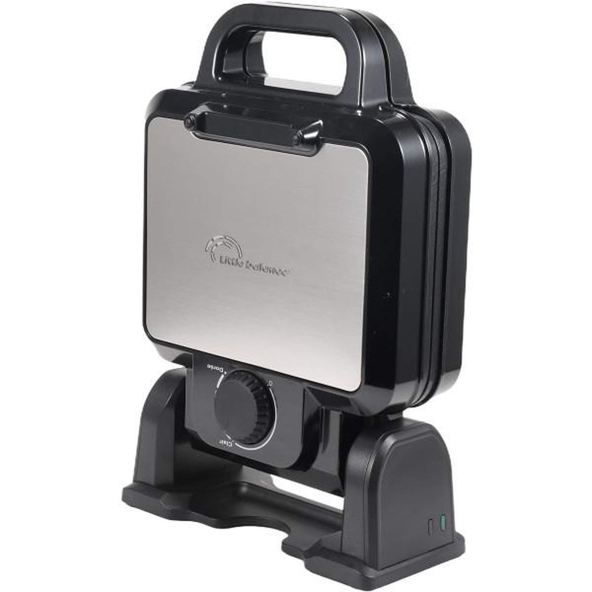 Voir la diapositive 4 : LITTLE BALANCE Appareil gaufrier 1200w noir/inox - 8805