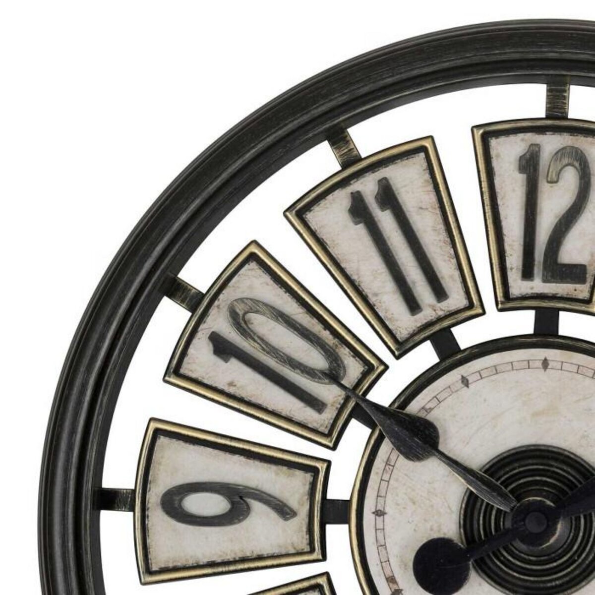 ATMOSPHERA Horloge Murale  Davy  39cm Marron