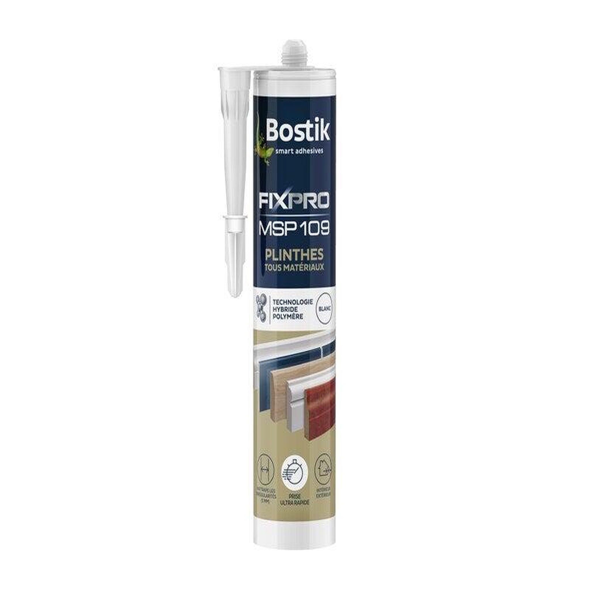 Bostik Colle joint int/ext polymere bostik fixpro msp109 plinthes tt mat 290