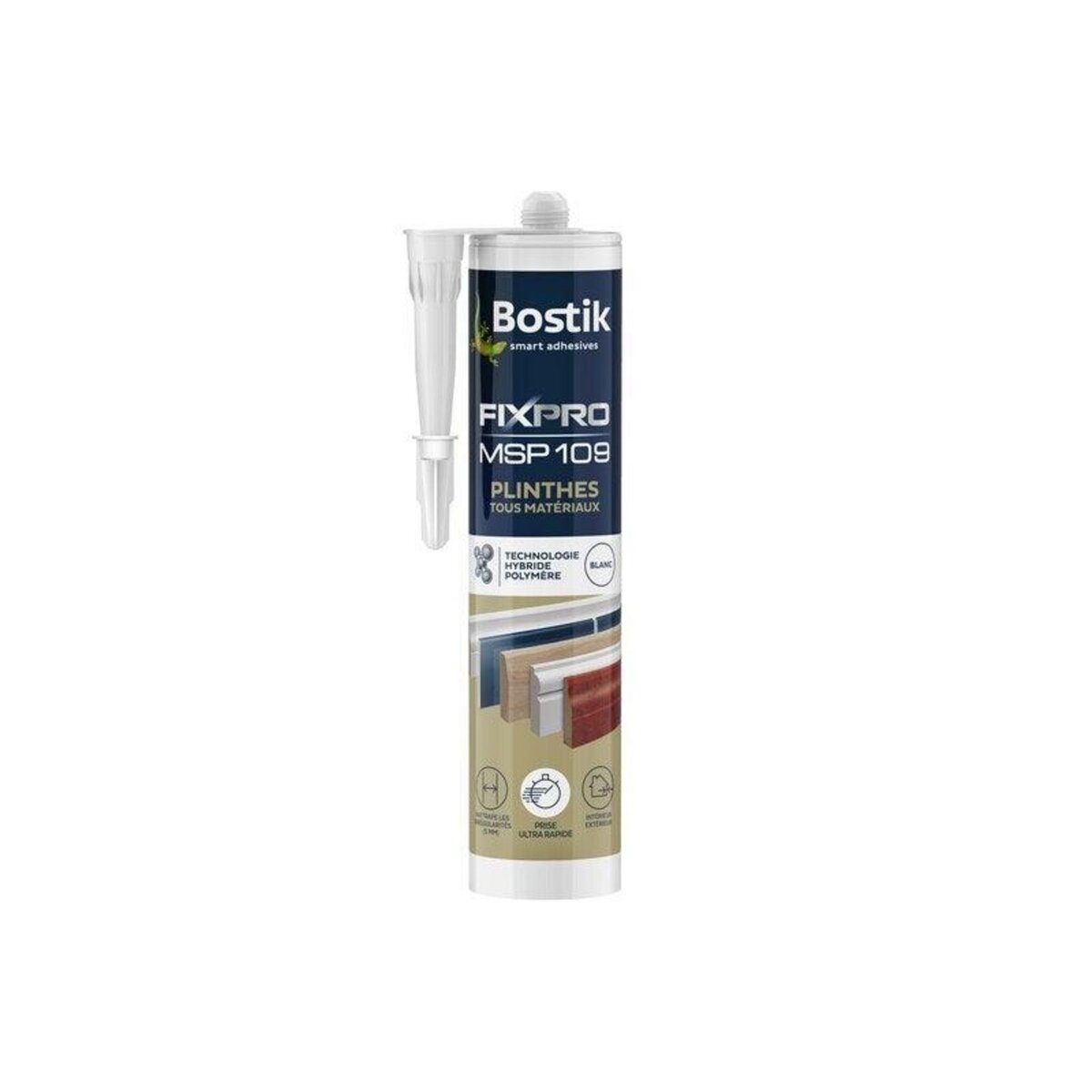 Bostik Colle joint int/ext polymere bostik fixpro msp109 plinthes tt mat 290