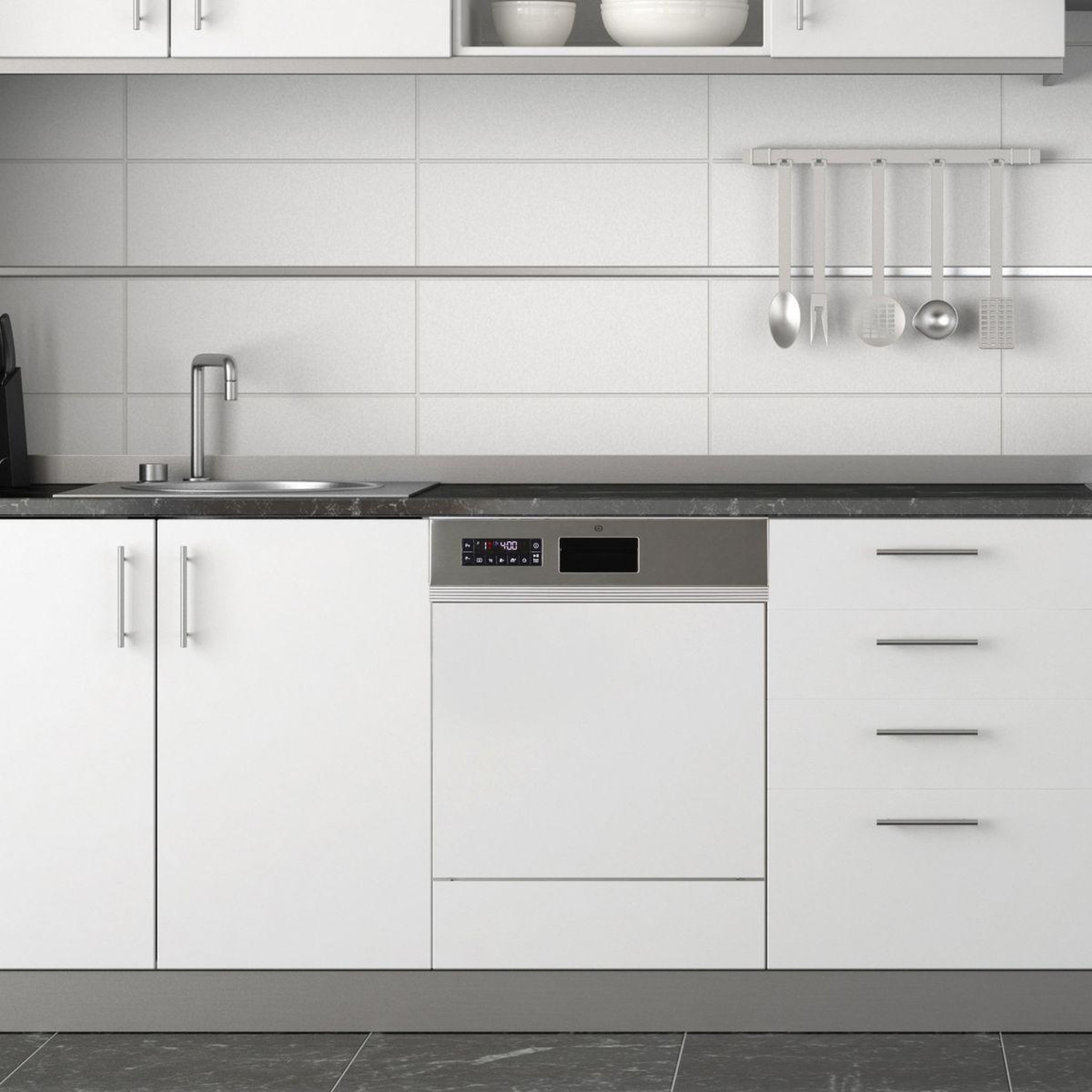 Voir la diapositive 4 : ESSENTIEL B Lave vaisselle encastrable elvi-451i