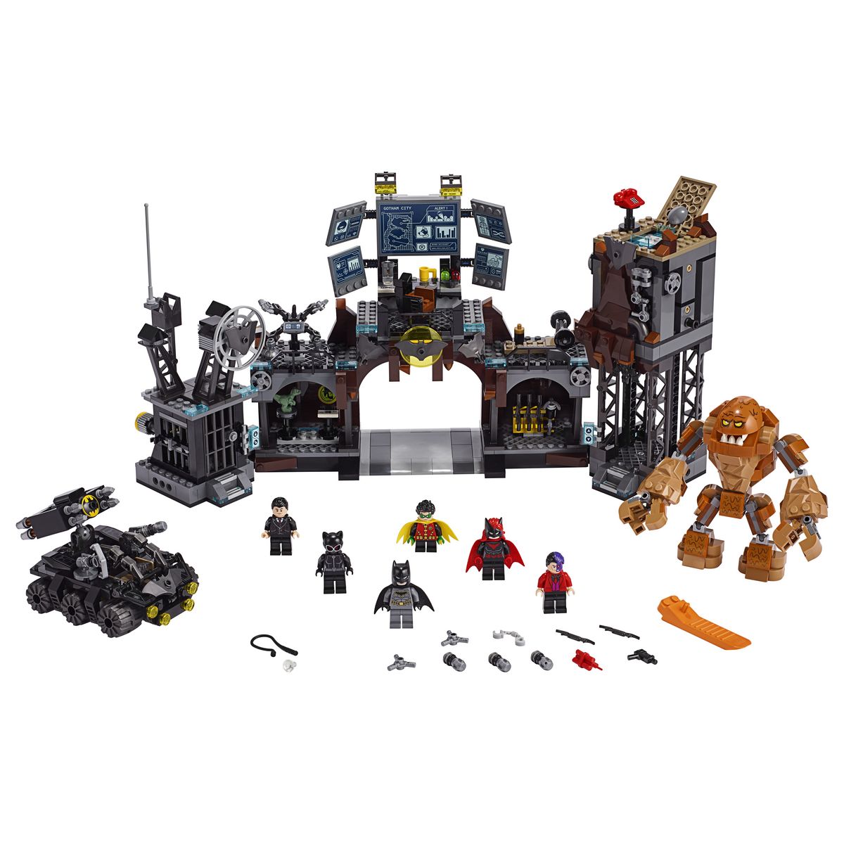 LEGO DC Super Heroes 76122 - L'invasion de la Batcave par Gueule d'argile