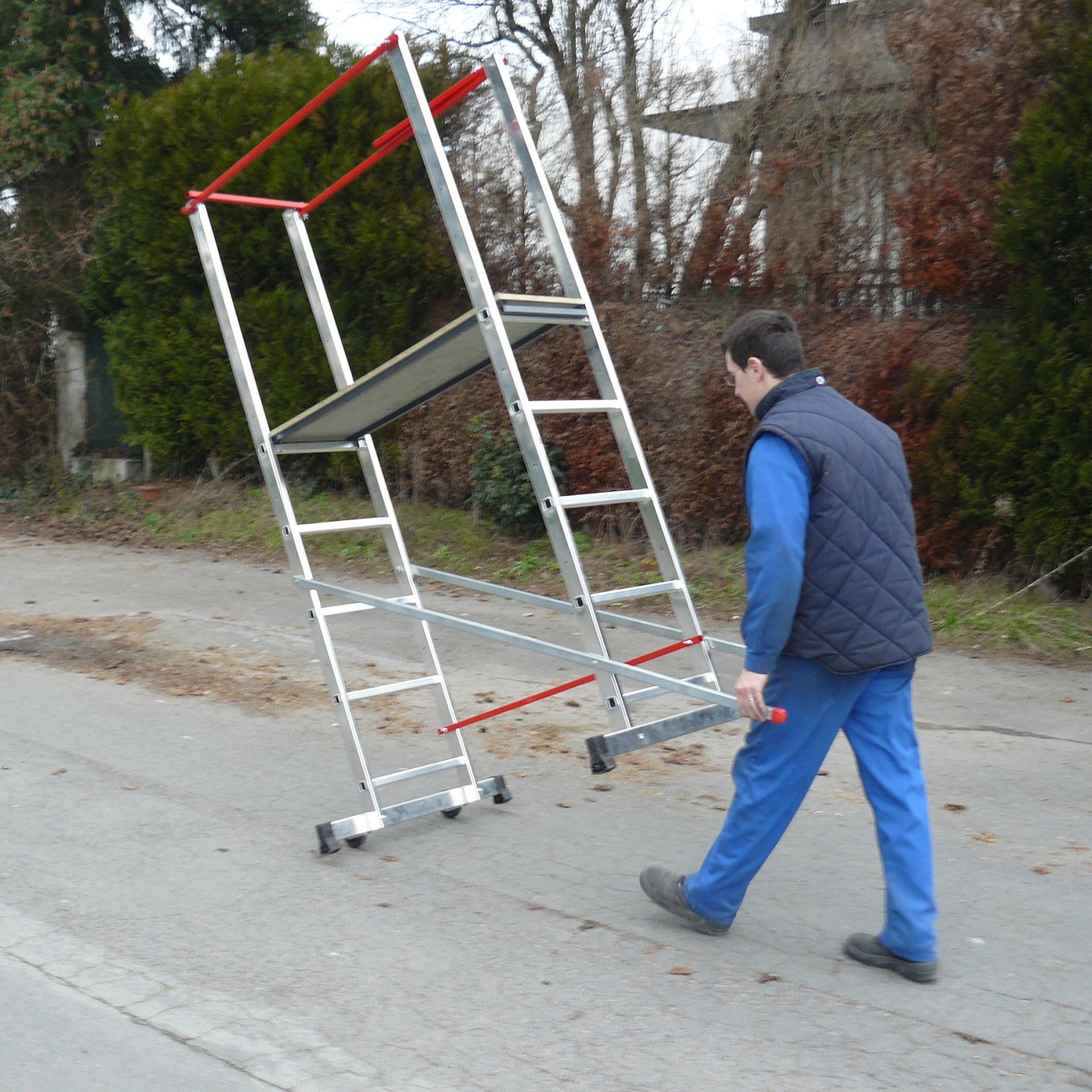 Voir la diapositive 2 : ESCALUX Echafaudage Stratus - 3m60