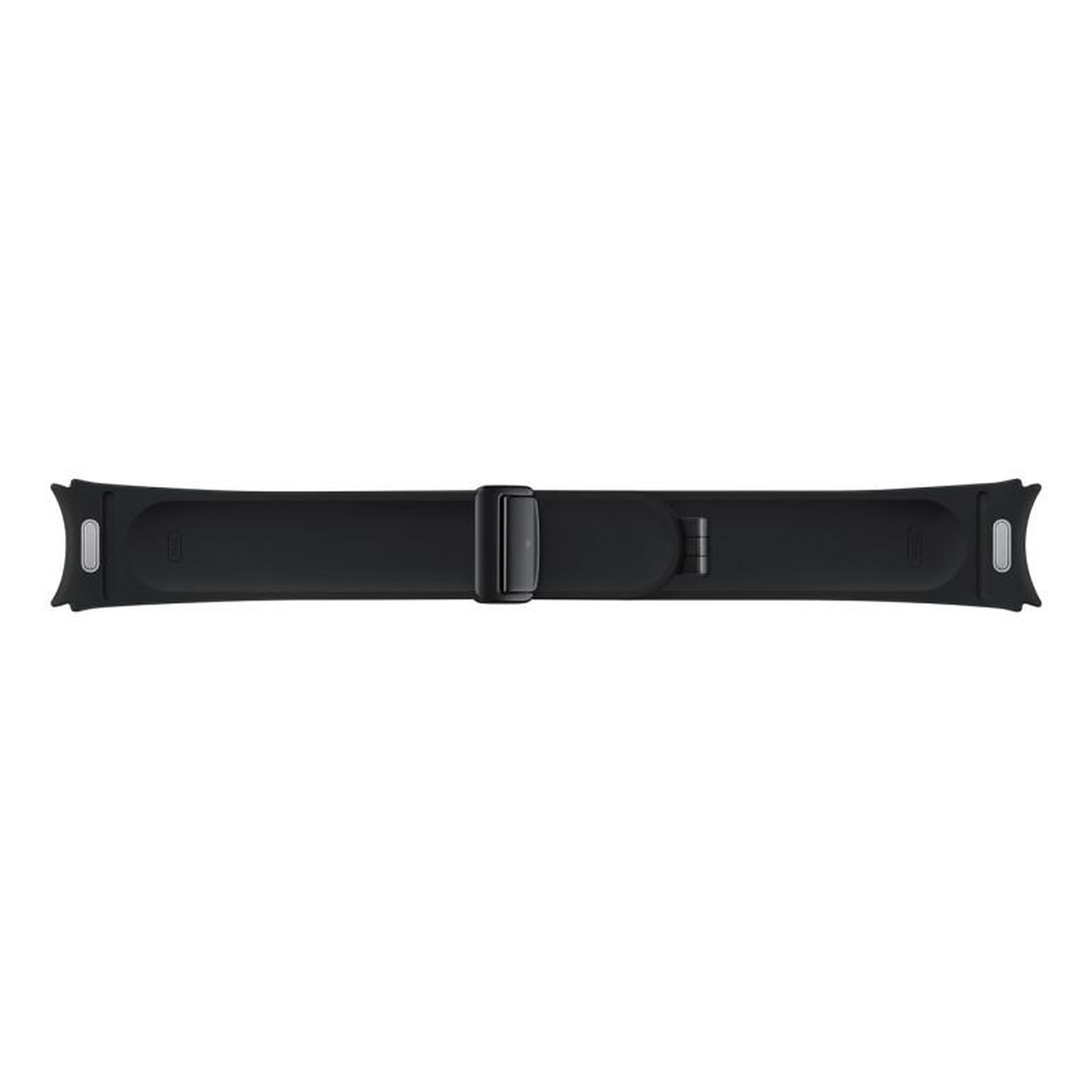 Voir la diapositive 2 : Samsung Bracelet Watch 4/5/6/7 S/M Hybride Leather Noir