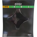 ARNOLD Lame de débroussailleuse 20 cm, 4 dents - alésage 25,4 cm