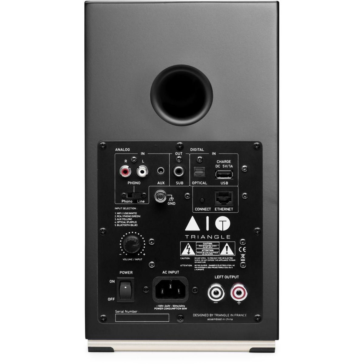 Triangle Enceinte résidentielle AIO TWIN Noir