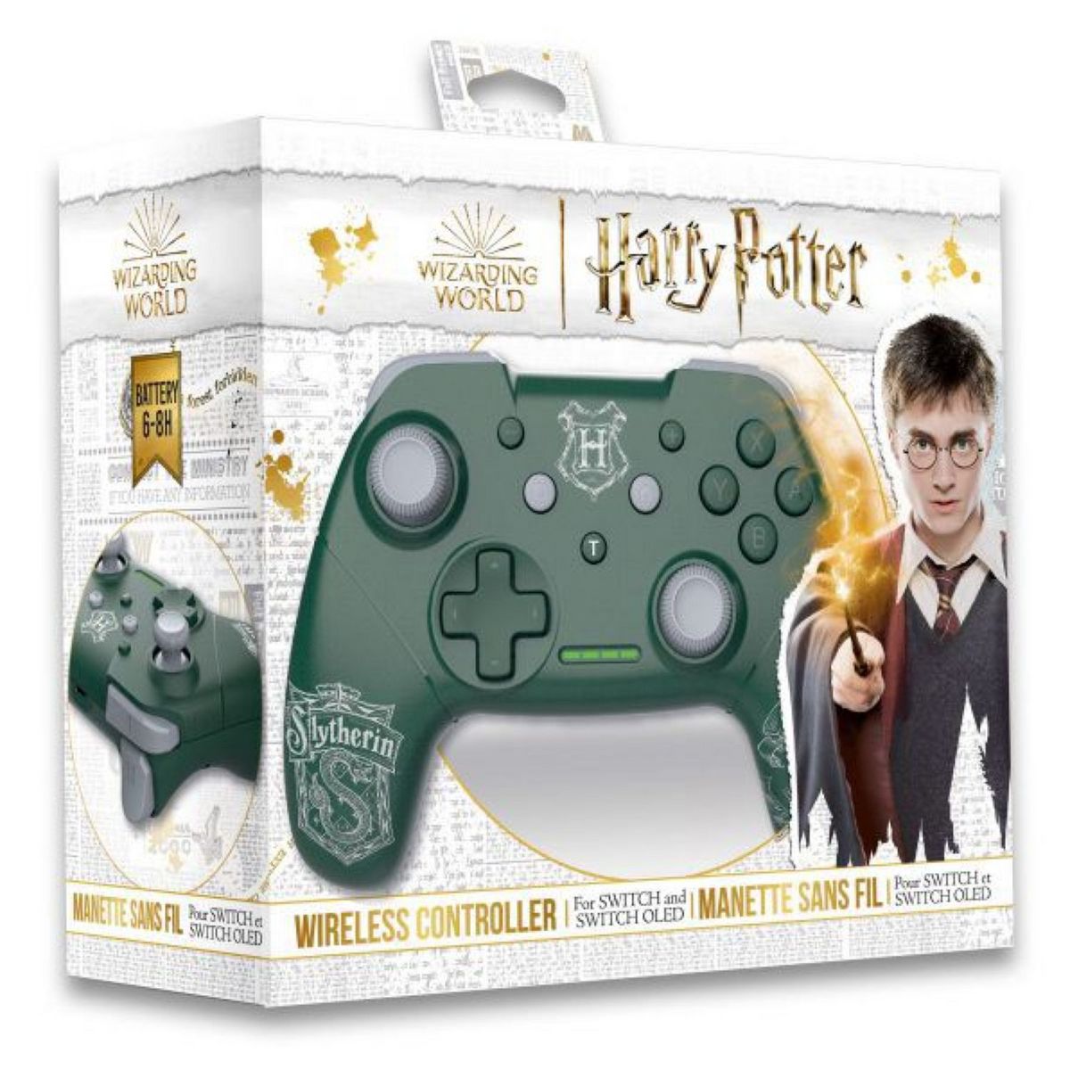 Manette Sans Fil Serpentard Harry Potter Switch