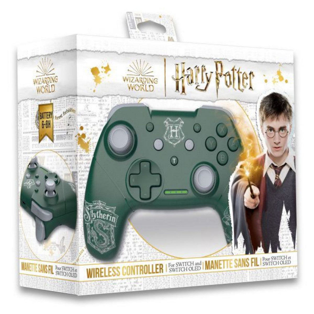 Manette Sans Fil Serpentard Harry Potter Switch
