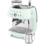 Voir la diapositive 4 : SMEG Expresso Broyeur EGF03PGEU vert d'eau