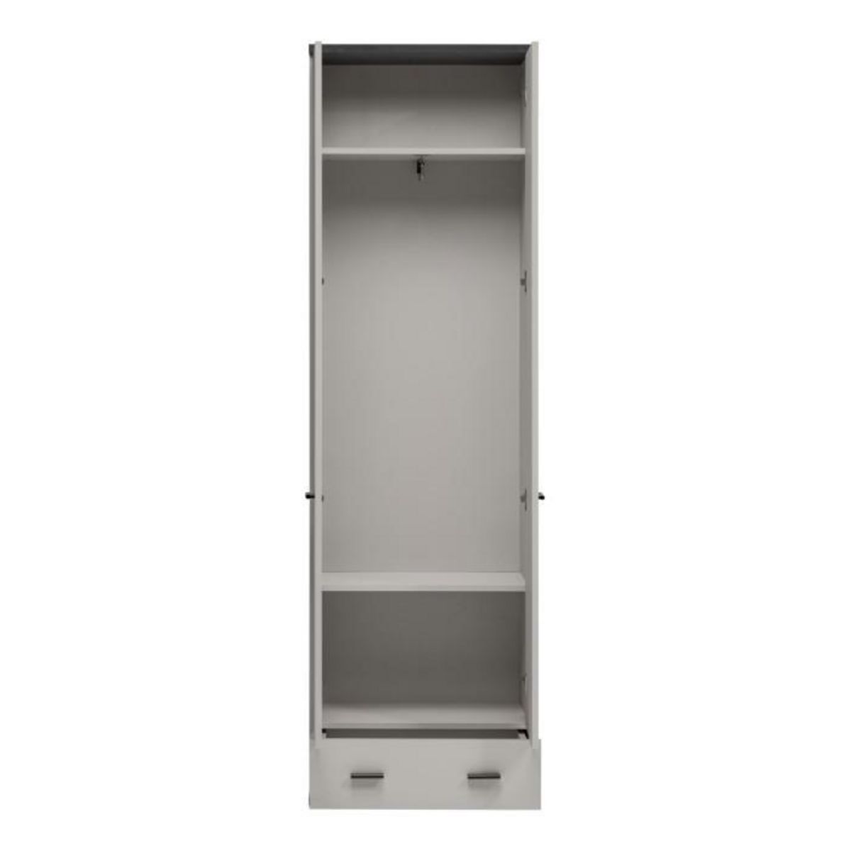 Paris Prix Ensemble Vestiaire 6P  Hugo  210cm Gris & Noir