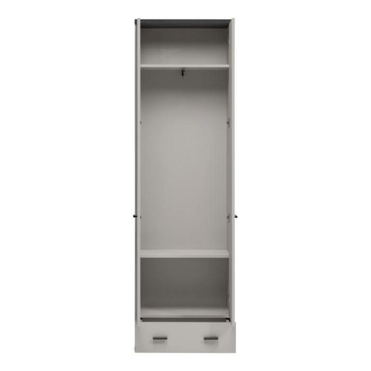 Paris Prix Ensemble Vestiaire 6P  Hugo  210cm Gris & Noir