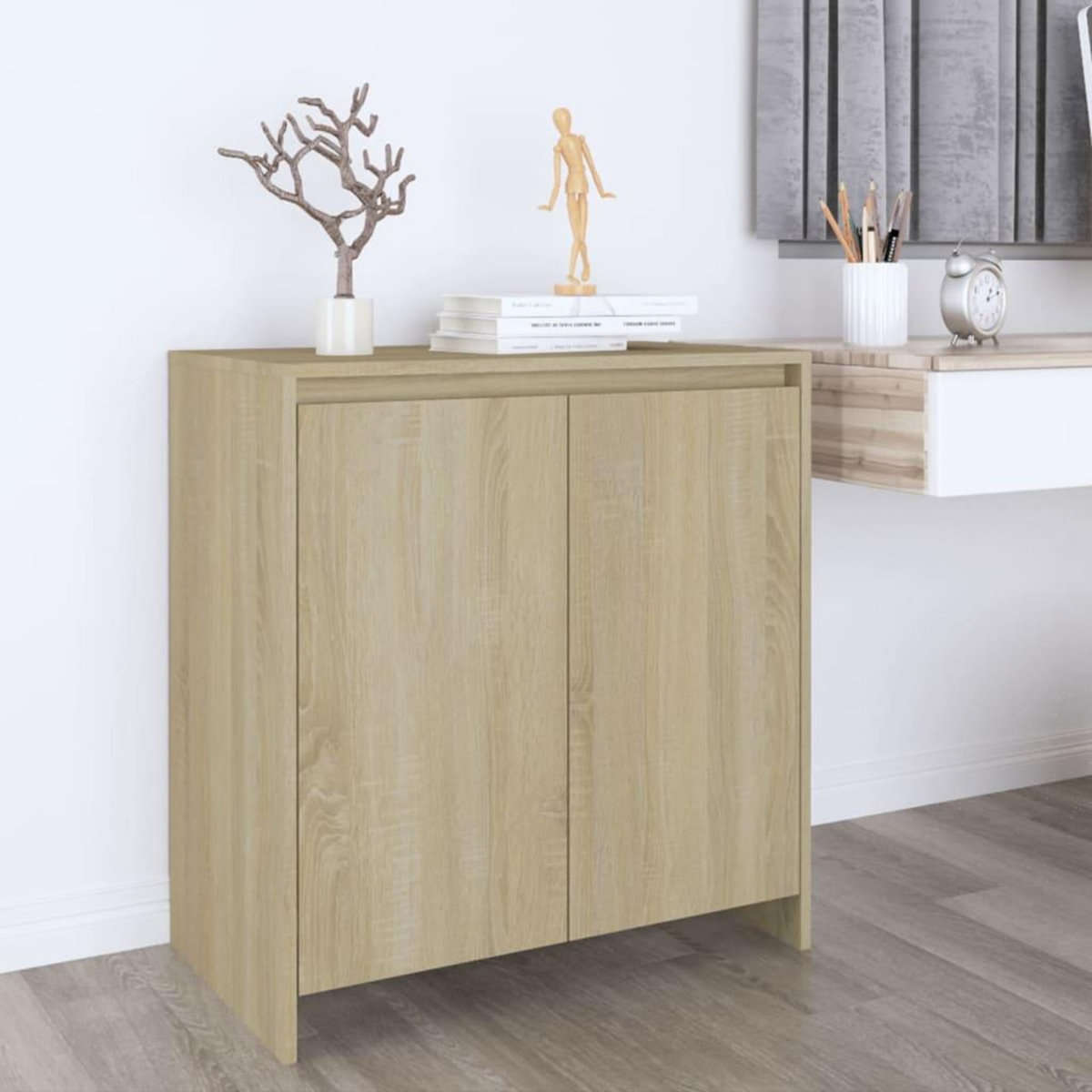 VIDAXL Buffet Chene sonoma 70x41x75 cm Bois d'ingenierie