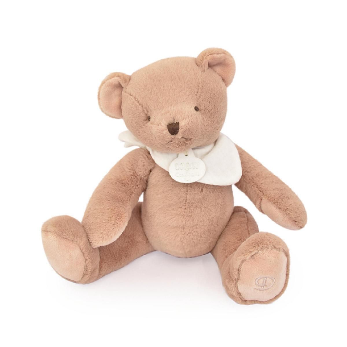 DOUDOU ET COMPAGNIE Ours en peluche marron clair - 25 cm DC4162