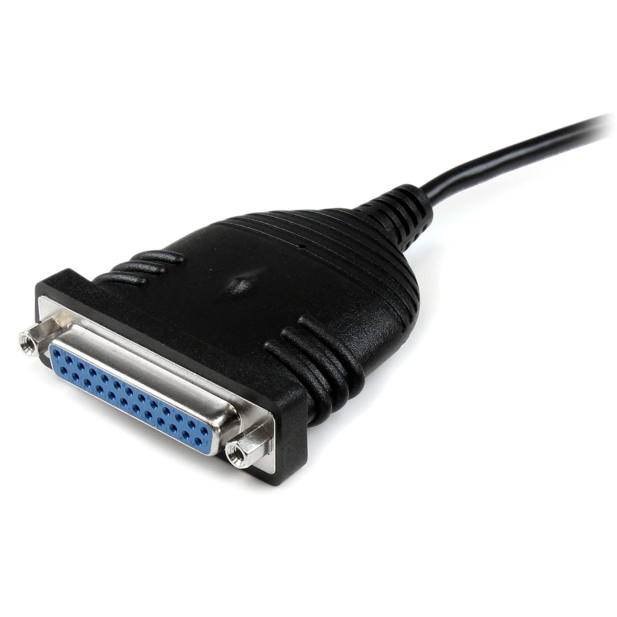 Voir la diapositive 3 : Startech Adaptateur StarTech USB vers DB25 avec Câble 1,8m