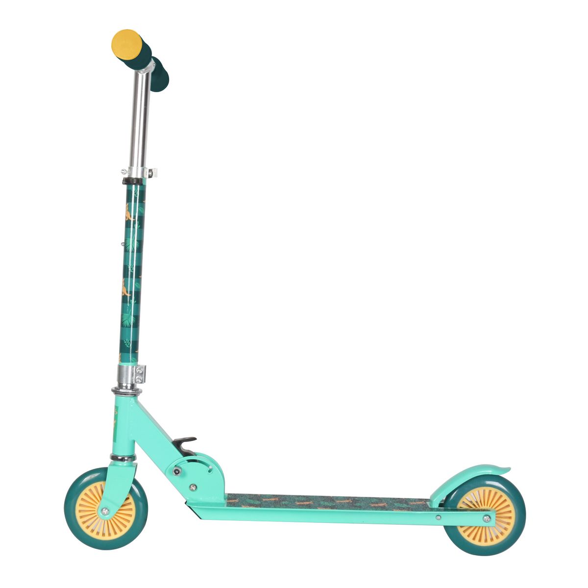 Trottinette pliable 125mm - Bleu