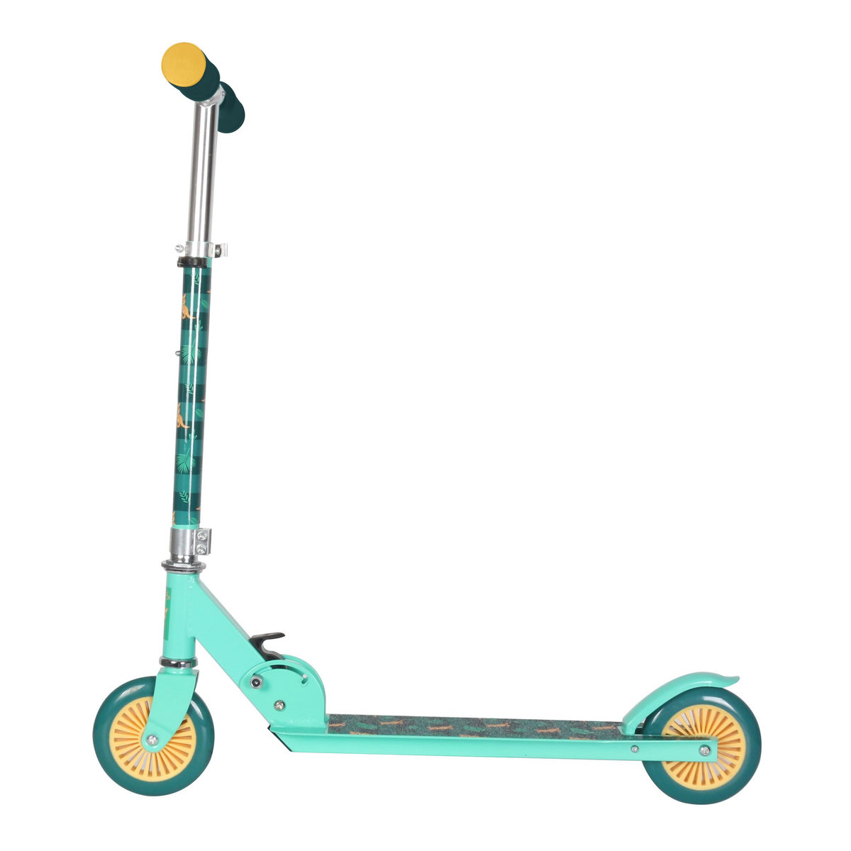 Trottinette pliable 125mm - Bleu
