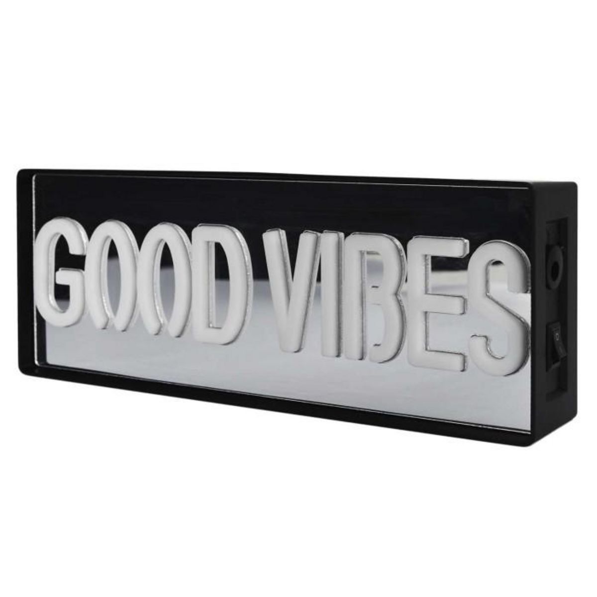 Paris Prix Lampe LED Effet Néon  Good Vibes  22cm Multicolore