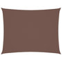 Voir la diapositive 2 : VIDAXL Voile de parasol tissu oxford rectangulaire 4x6 m marron