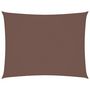 Voir la diapositive 2 : VIDAXL Voile de parasol tissu oxford rectangulaire 4x6 m marron
