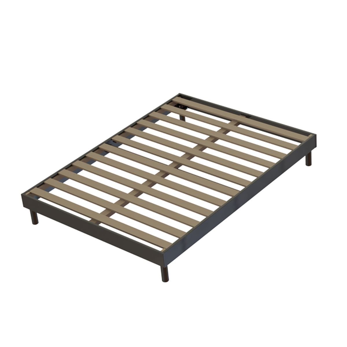 Ensemble Matelas accueil mémoire de forme+ Sommier en Kit 140 x 190 cm AZUR