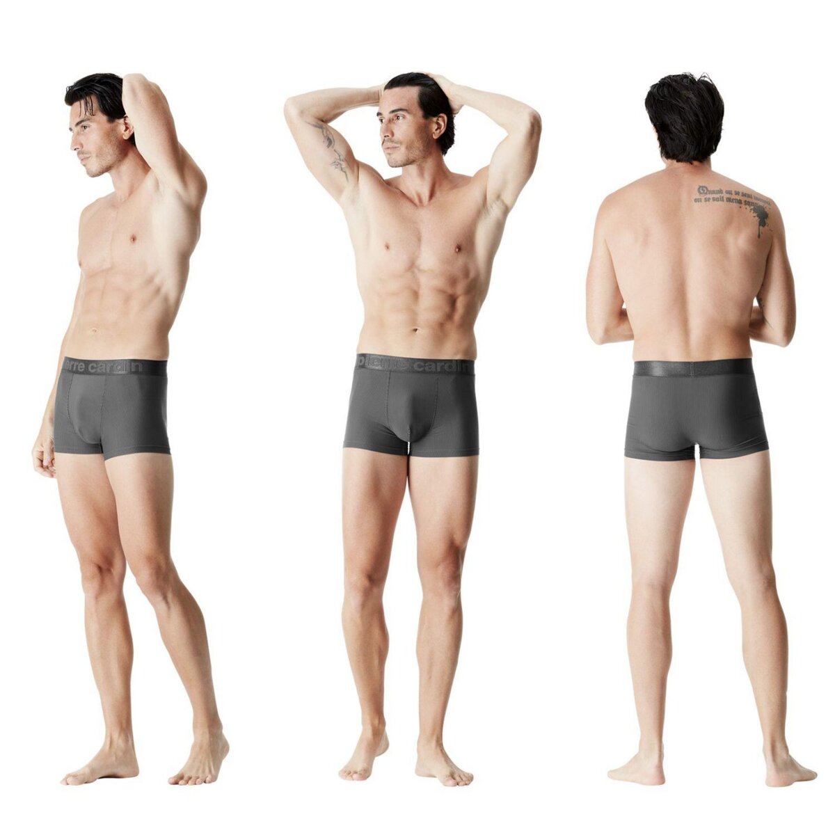 PIERRE CARDIN Lot de 4 boxers homme Bruce