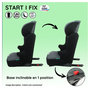 Voir la diapositive 2 : NANIA Siège auto Rehausseur fixation isofix START I FIX 106-140 cm R129 i-Size
