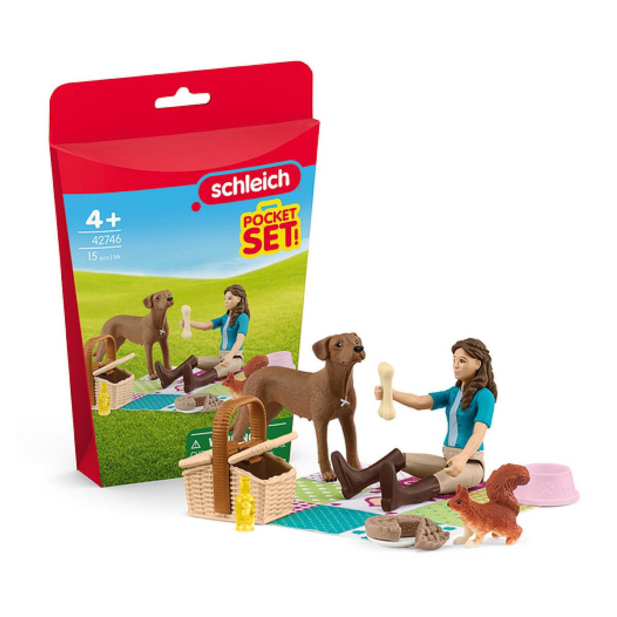 Schleich 42746 Mini Monde – Lisa prépare son pique-nique