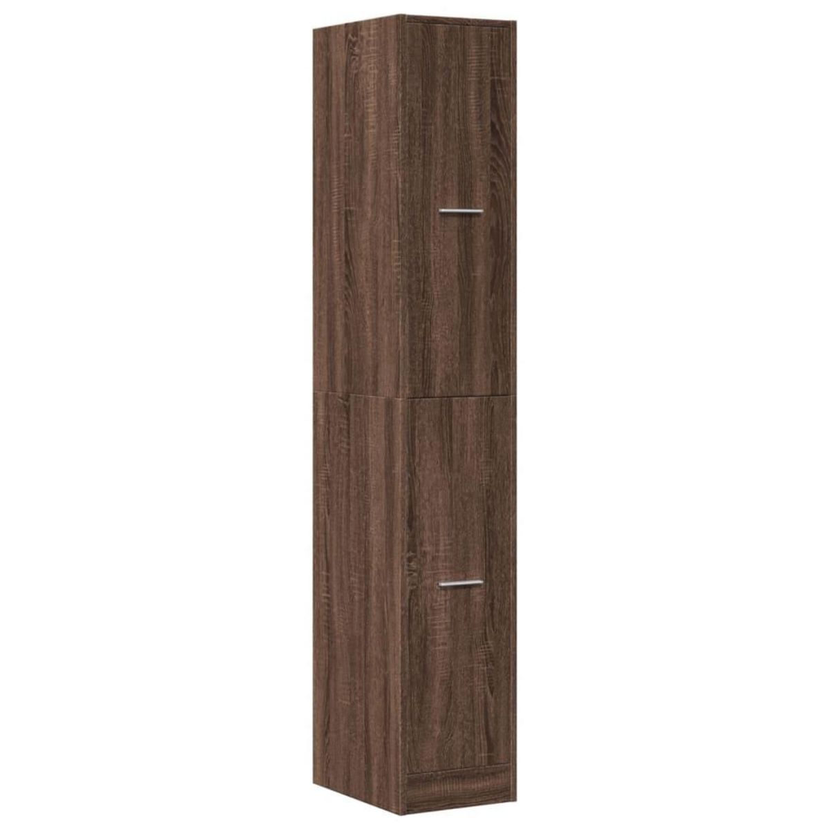 VIDAXL Armoire apothicaire chene marron 30x41x174,5 cm bois ingenierie