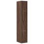Voir la diapositive 3 : VIDAXL Armoire apothicaire chene marron 30x41x174,5 cm bois ingenierie