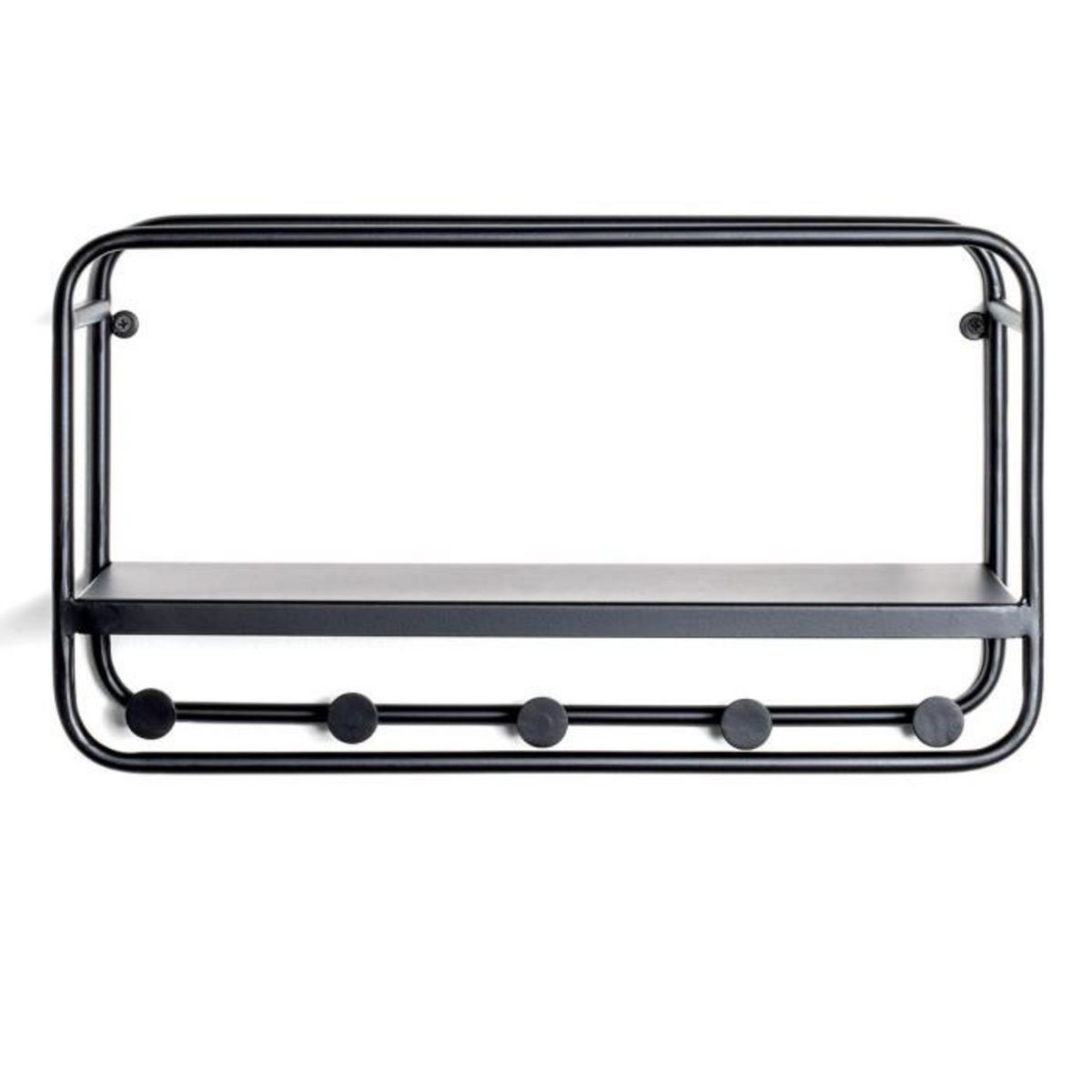 Paris Prix Patère Murale 4 Crochets  Victoire  45cm Noir