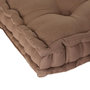 Voir la diapositive 3 : ATMOSPHERA Coussin de Sol  Dorian  40x40cm Taupe