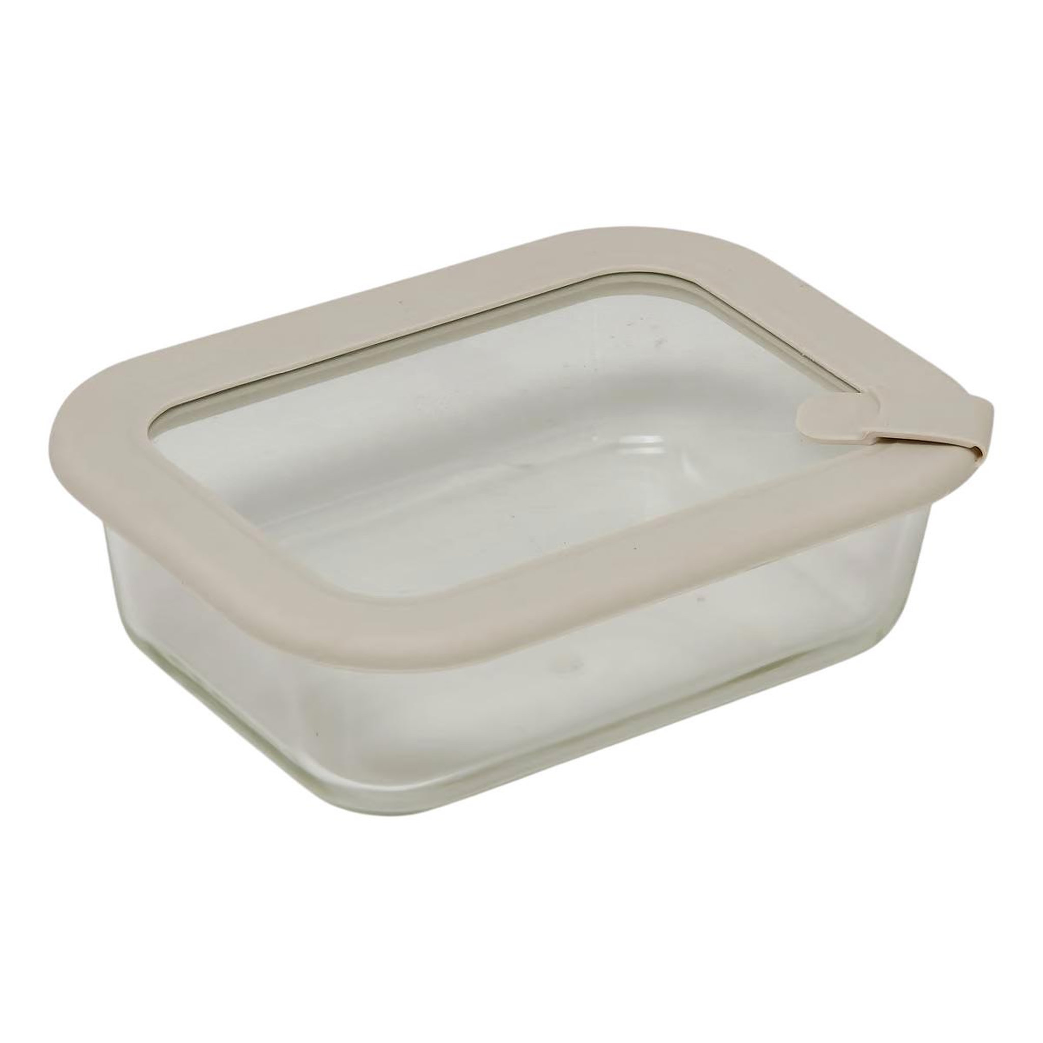 FIVE Boîte de conservation en verre  sileat  0,59l transparent