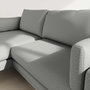 Voir la diapositive 6 : LISA DESIGN Carlos - canapé d'angle gauche 4 places ultra moelleux en tissu texturé