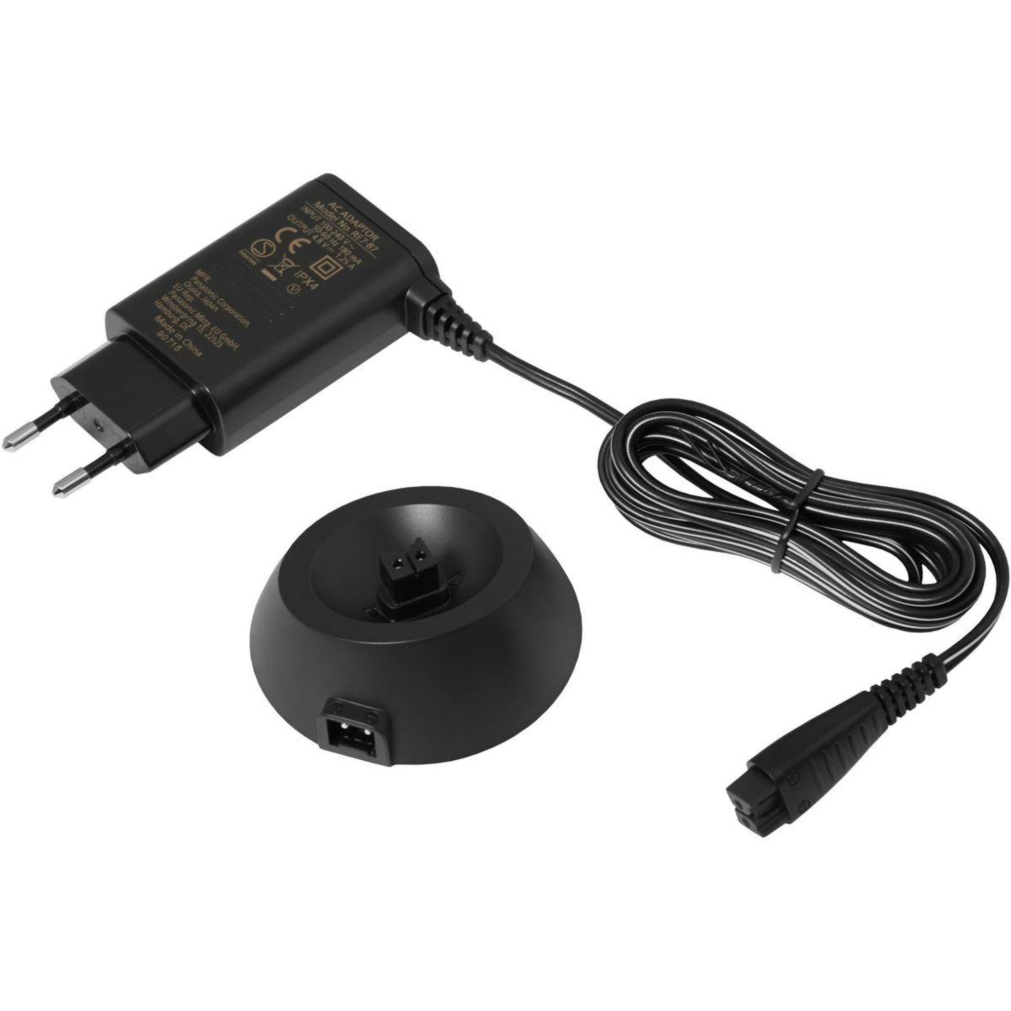 Voir la diapositive 5 : PANASONIC Tondeuse barbe ER-SB60-S803, molette réglable, 19 hauteurs de coupe, précision 0,5 mm, autonomie 60 mn