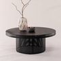 Voir la diapositive 3 : Paris Prix Table Basse Design Ajouré  West End  100cm Noir