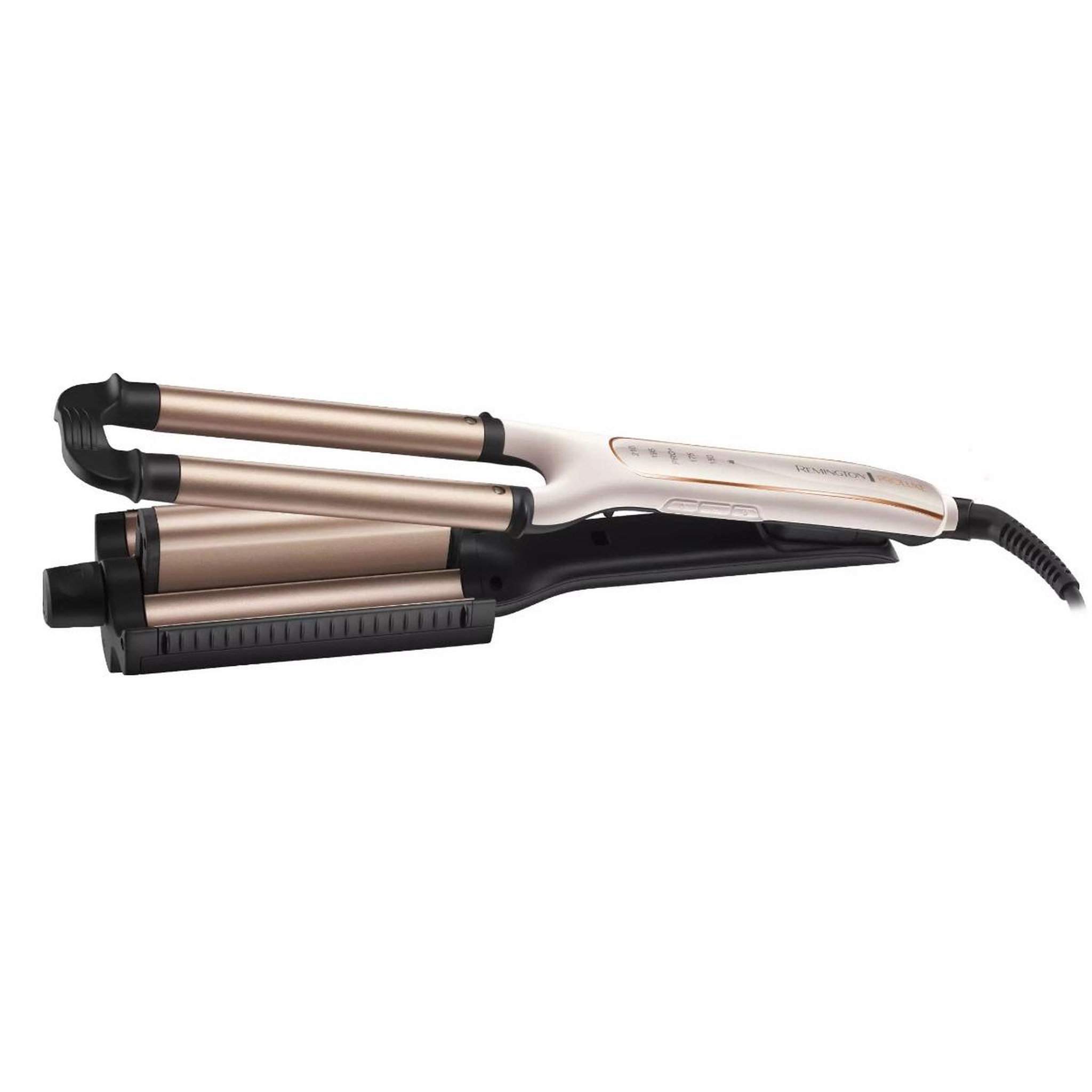 Voir la diapositive 2 : REMINGTON Fer à friser céramique rose - ci91aw
