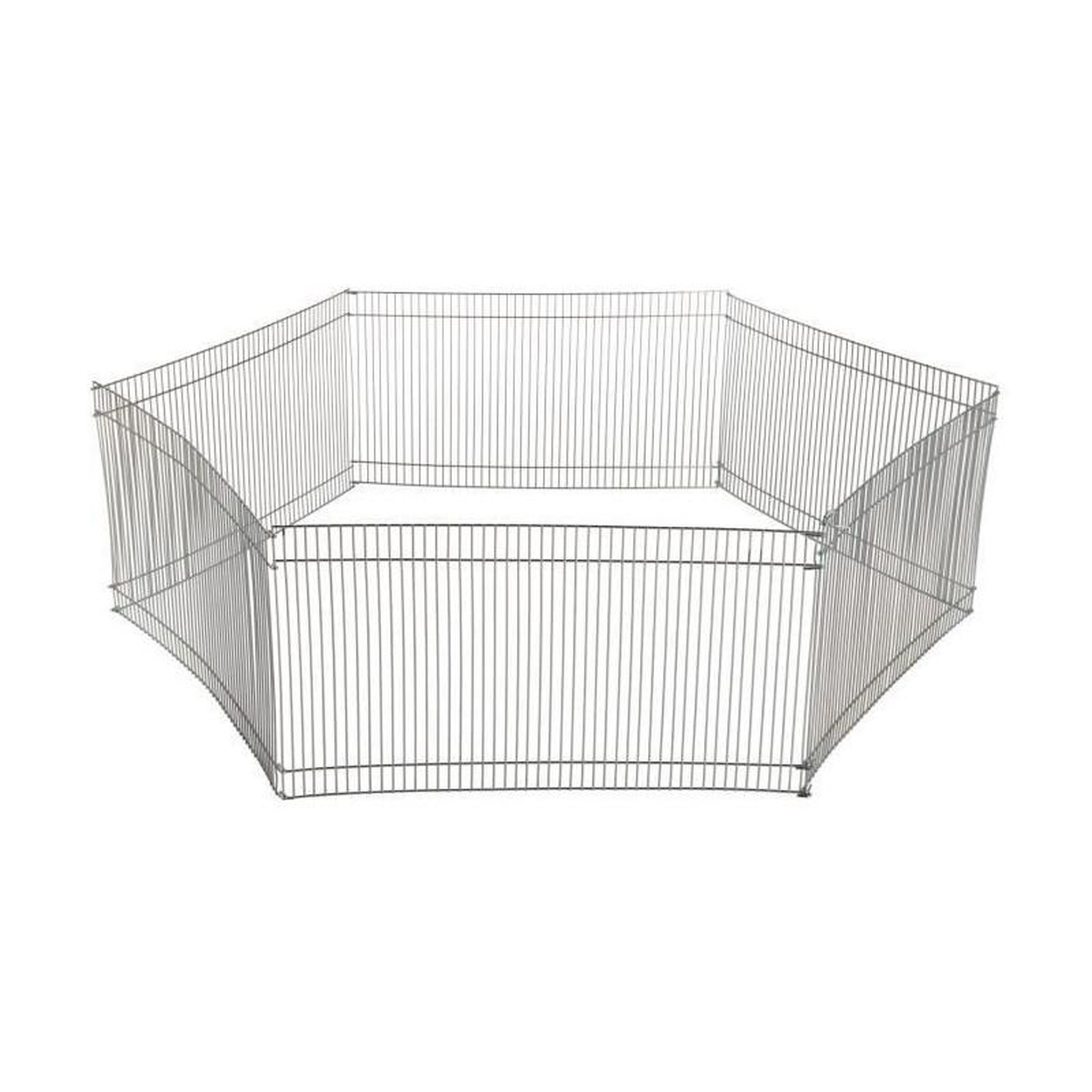 Trixie TRIXIE Enclos metal galvanise - O90cm - Pour petit animal