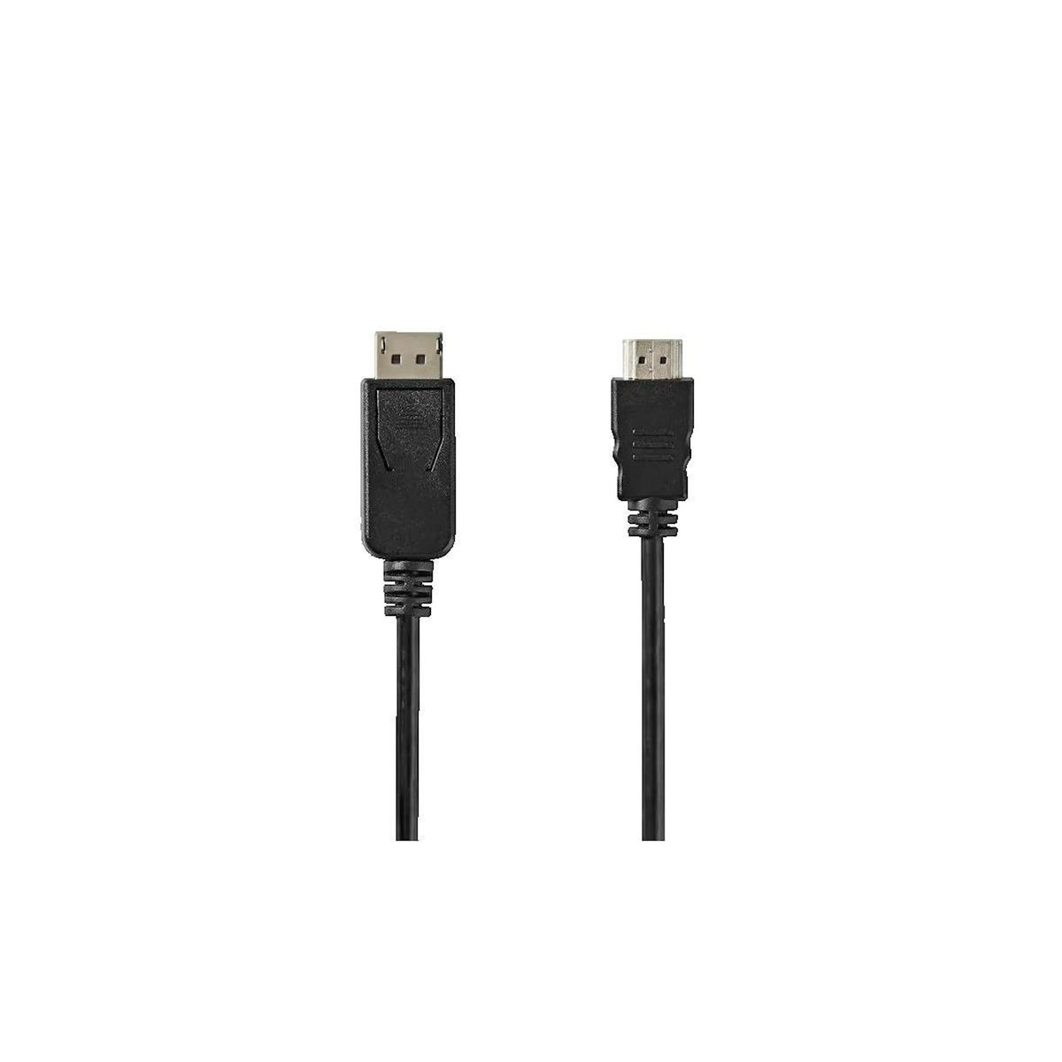 NEDIS Câble DisplayPort vers HDMI Nedis 2 mètres 4K@30Hz