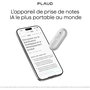 Voir la diapositive 2 : PLAUD DICTAPHONE Note Pin S Violet