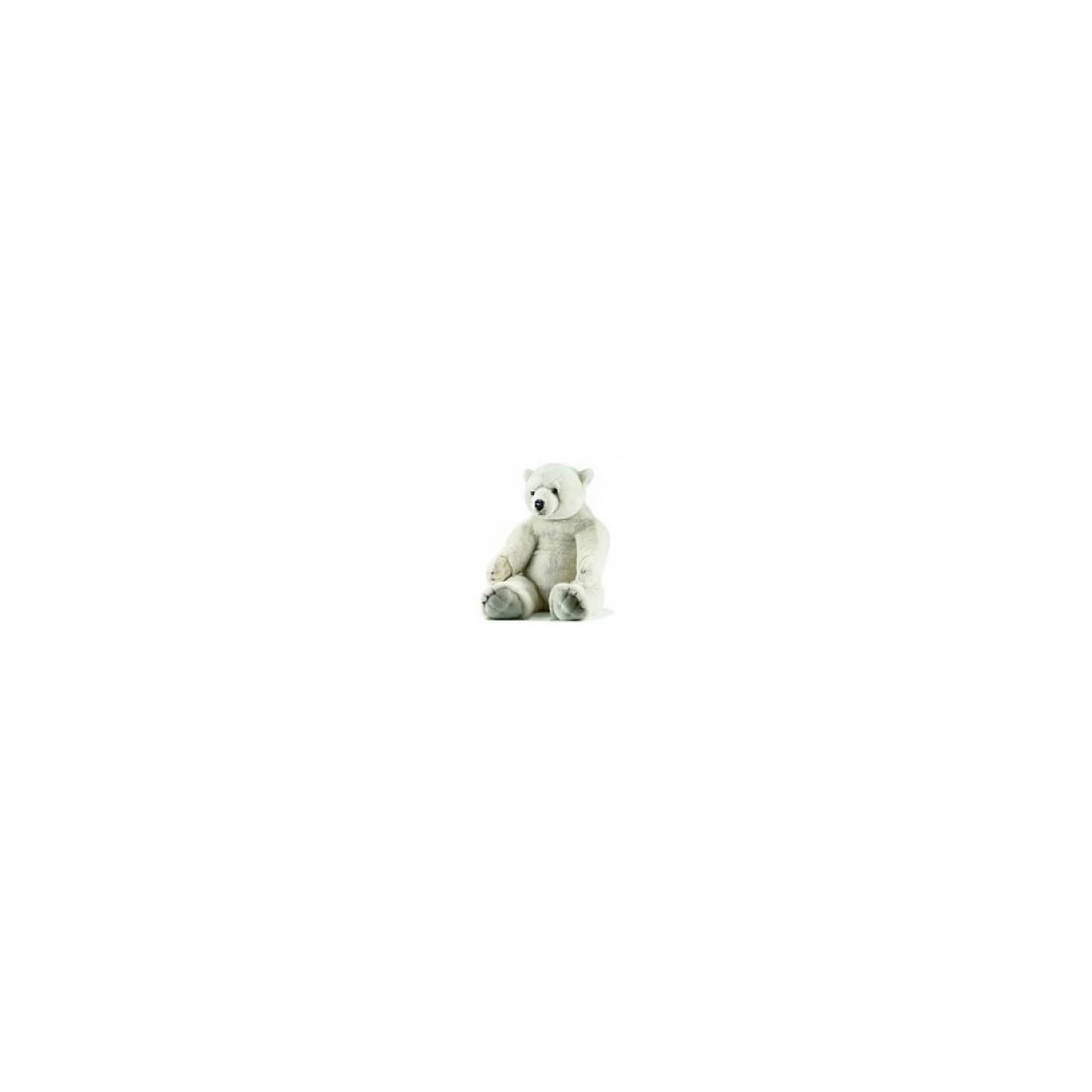 Voir la diapositive 2 : Hansa Anima Ours Polaire Assis 100cm H