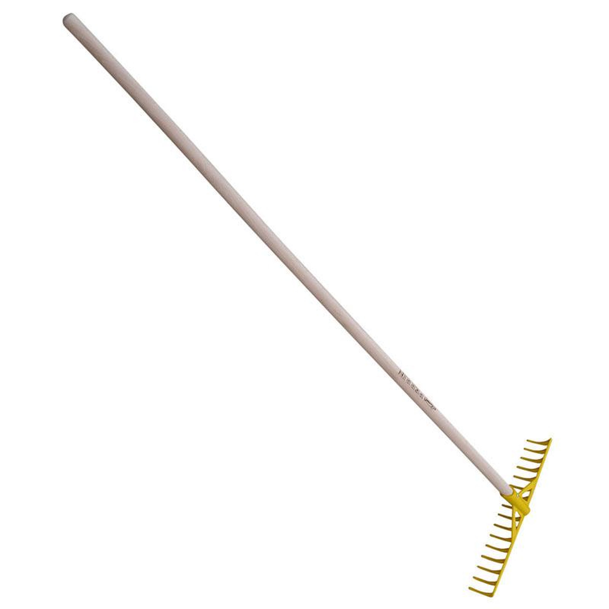 OUTILS PERRIN Râteau à bunker 16 dents courbes emmanché 1,50 m