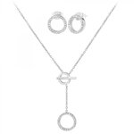 SC CRYSTAL Parure collier et boucles d'oreilles par SC Crystal