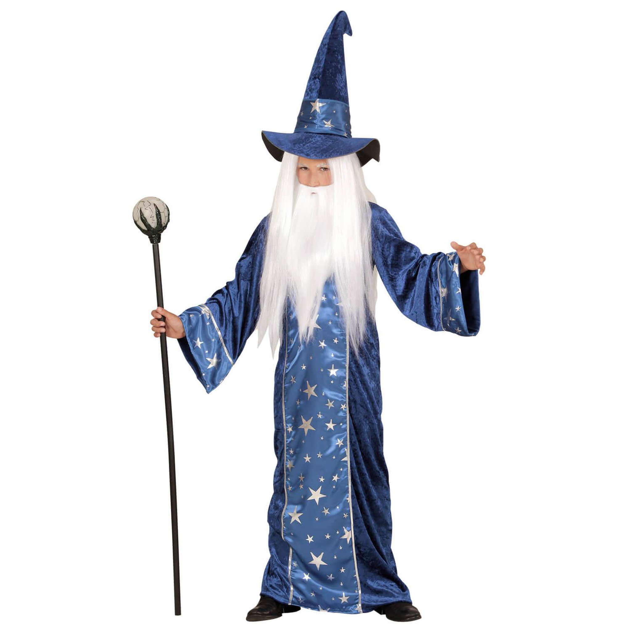 Voir la diapositive 1 : WIDMANN Déguisement De Magicien Fantasy - Garçon - 5/7 ans (110 à 122 cm)