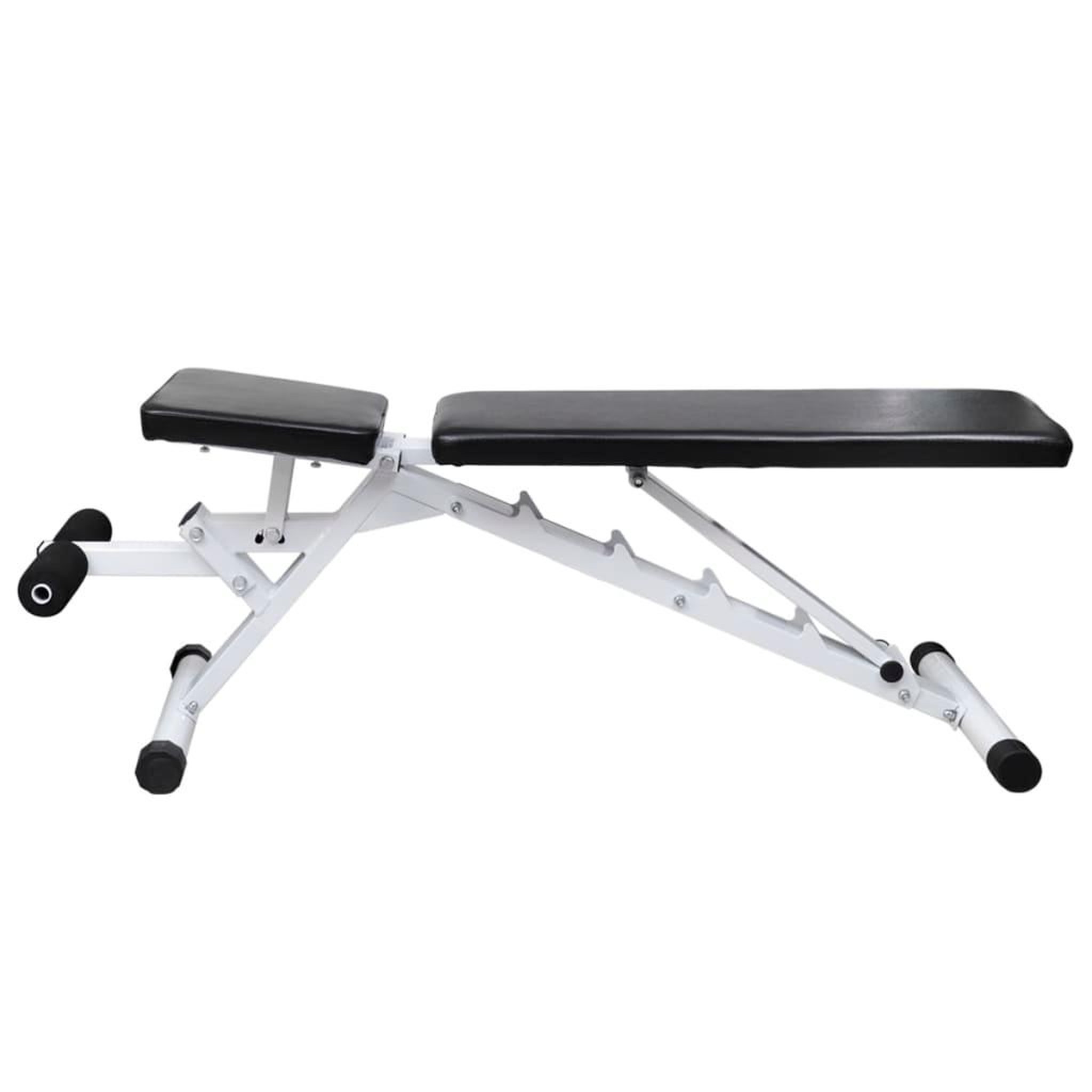 Voir la diapositive 3 : VIDAXL Banc d'entraînement avec jeu d'halteres 60,5 kg