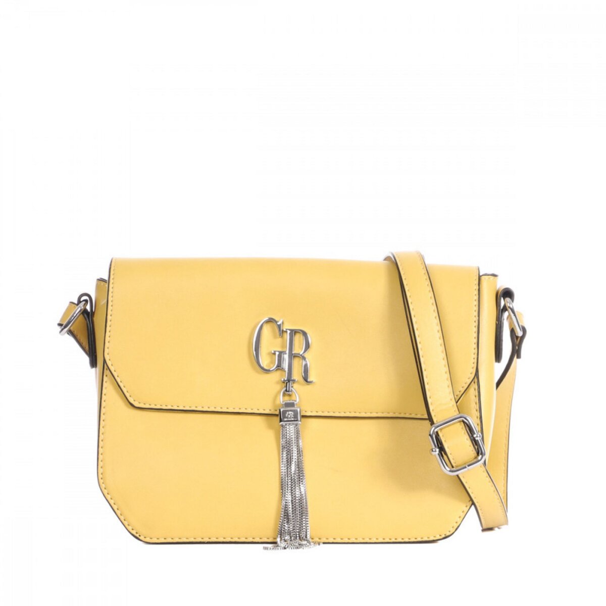 Sac shop jaune bandoulière