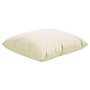 Voir la diapositive 5 : VIDAXL Coussins de canape lot de 4 creme 60x60 cm tissu