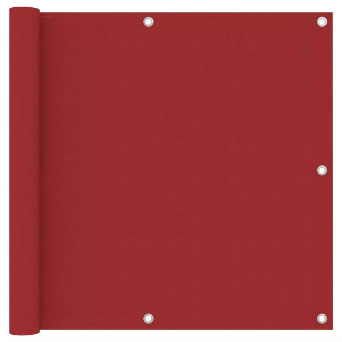 VIDAXL Ecran de balcon Rouge 90x300 cm Tissu Oxford